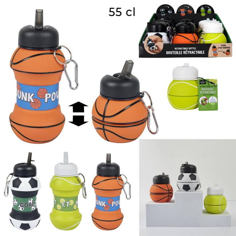 Gourde Sport Rétractable Swiigo 55cl