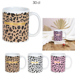 Mug Léopard Message 30cl