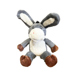 Peluche Âne Assis 28cm