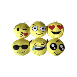 Peluche Coussin Emoticone 15cm