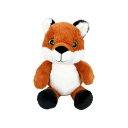 Peluche Renard Assis 28cm