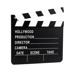 Clap de Cinéma 20cm x 18cm