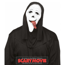 Masque Scary Movie Wass Up Avec Capuche