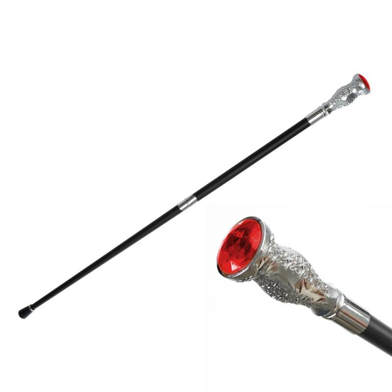 Canne en Métal Rubis Rouge