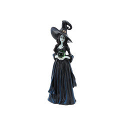 Statuette De Sorcière En Résine