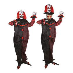Automate Clown à Double Tête, Sonore Et Lumineux