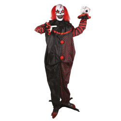 Automate Clown à Double Tête, Sonore Et Lumineux