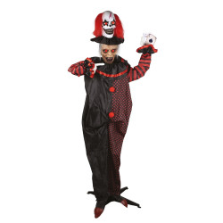 Automate Clown à Double Tête, Sonore Et Lumineux