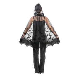 Cape Avec Capuche Chauve Souris