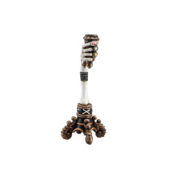 Bougeoir Main Squelette En Résine 30cm