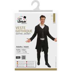 Veste Style Gothique Noir
