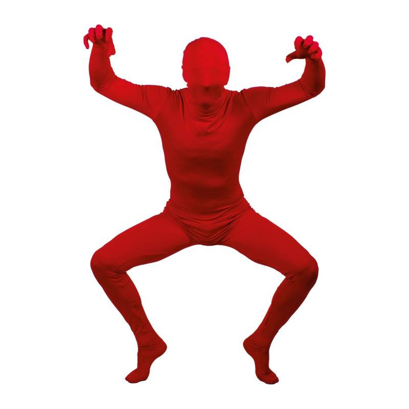Costume Kolalapo ( Seconde Peau ) Rouge