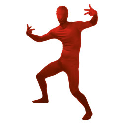 Costume Kolalapo ( Seconde Peau ) Rouge
