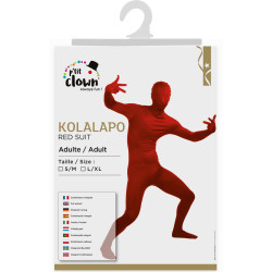 Costume Kolalapo ( Seconde Peau ) Rouge