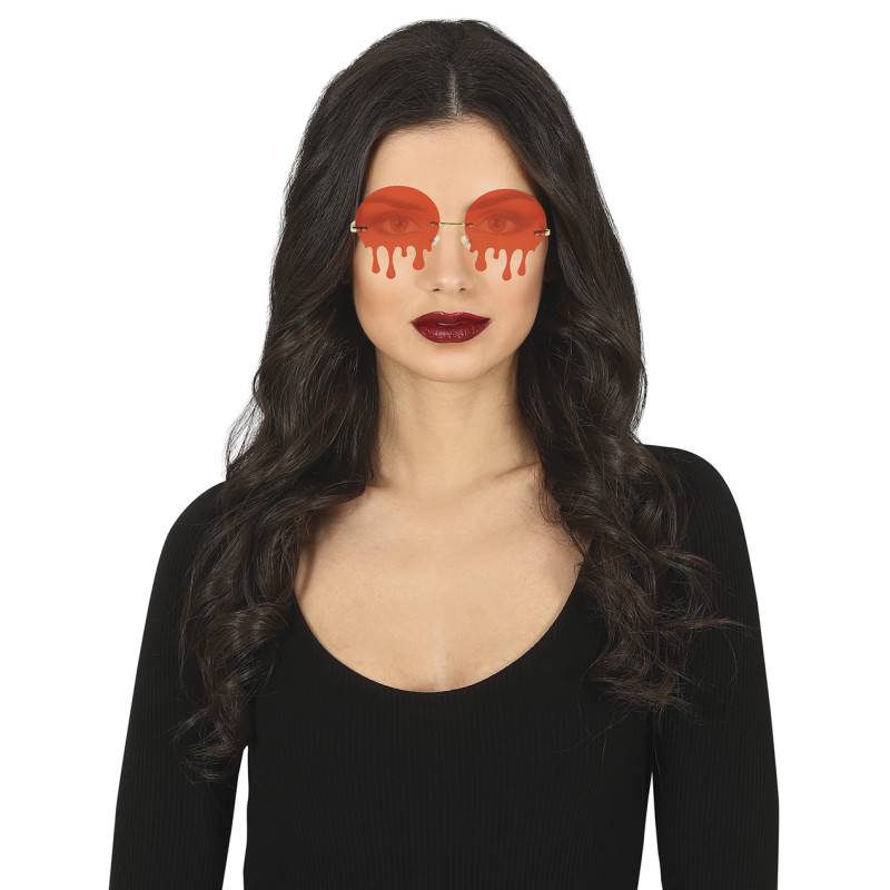 Lunettes Gouttes De Sang