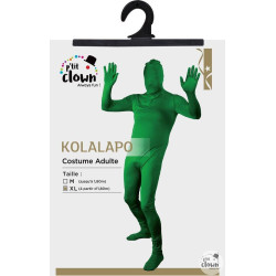 Costume Kolalapo ( Seconde Peau ) Vert