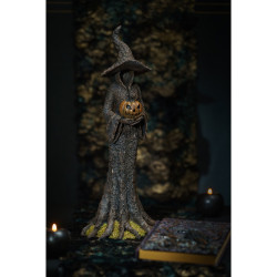 Statuette De Sorcière De La Fôret En Résine 40cm