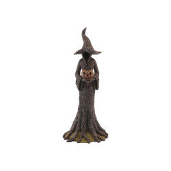 Statuette De Sorcière De La Fôret En Résine 40cm