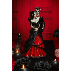 Statuette Couple De Vampires Rouge Bloody