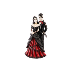 Statuette Couple De Vampires Rouge Bloody