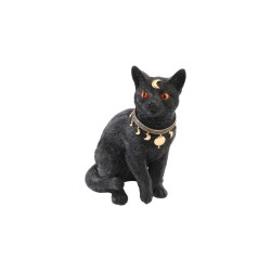 Chat Mystic En Résine 28cm