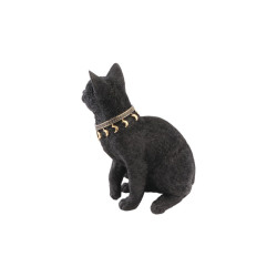 Chat Mystic En Résine 28cm