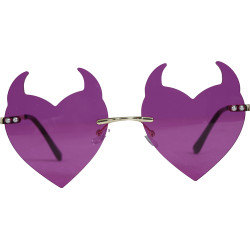 Lunettes Démon Violet