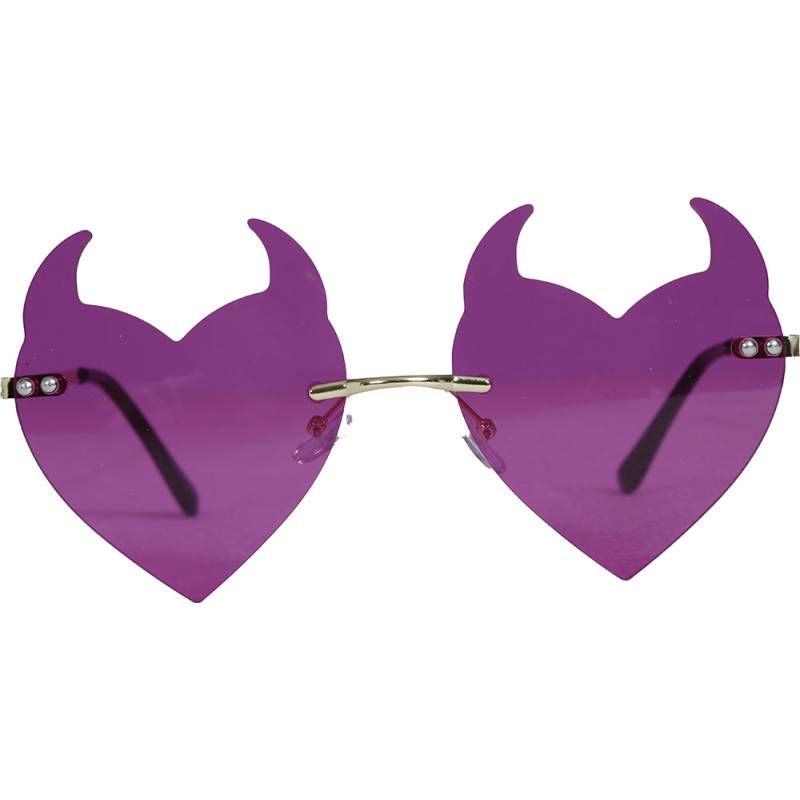 Lunettes Démon Violet