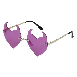 Lunettes Démon Violet
