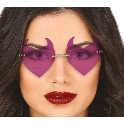 Lunettes Démon Violet