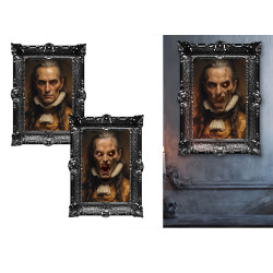 Tableau Vampire Terreur 60x40 cm