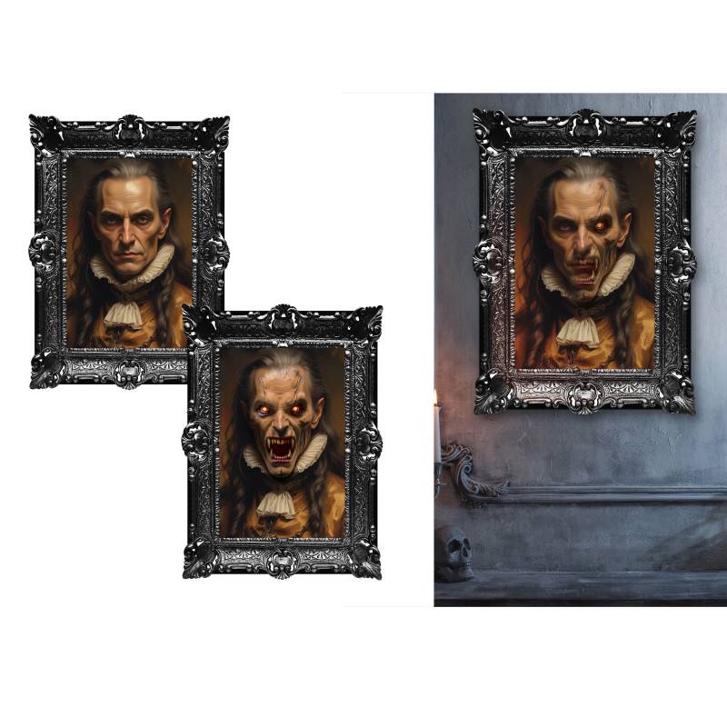 Tableau Vampire Terreur 60x40 cm