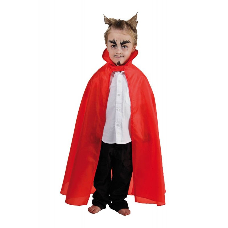 Cape Taffetas Rouge Adulte Cape Taffetas Rouge Adulte