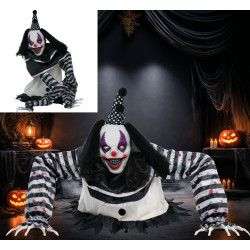 Poupée Clown Animé, Sonore Et Lumineux 105 cm