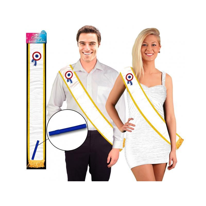 Echarpe de Miss Dédicace Echarpe de Miss Dédicace