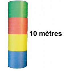 Serpentins Papier 4 Couleurs 4 Mètres