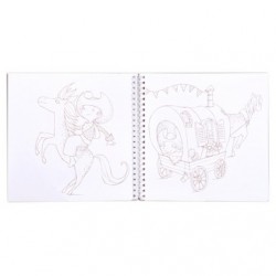 Carnet de Coloriage CowBoy - Clairefontaine
