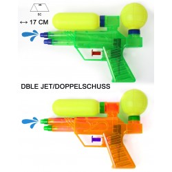 Pistolet à Eau Double Jets et Réservoirs