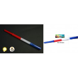 Bâton Lumineux Bleu Blanc Rouge 46cm 