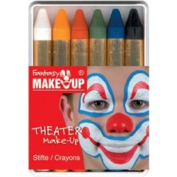 Boîte 6 Crayons de maquillage gras