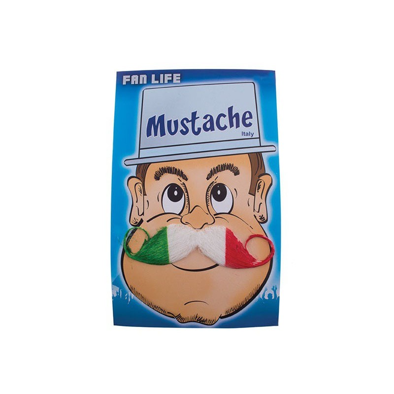 Moustache Autoadhésive Italie