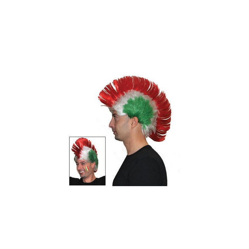 Perruque de Supporter Italie 