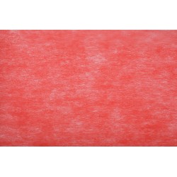 Chemin De Table Intissé Rouge