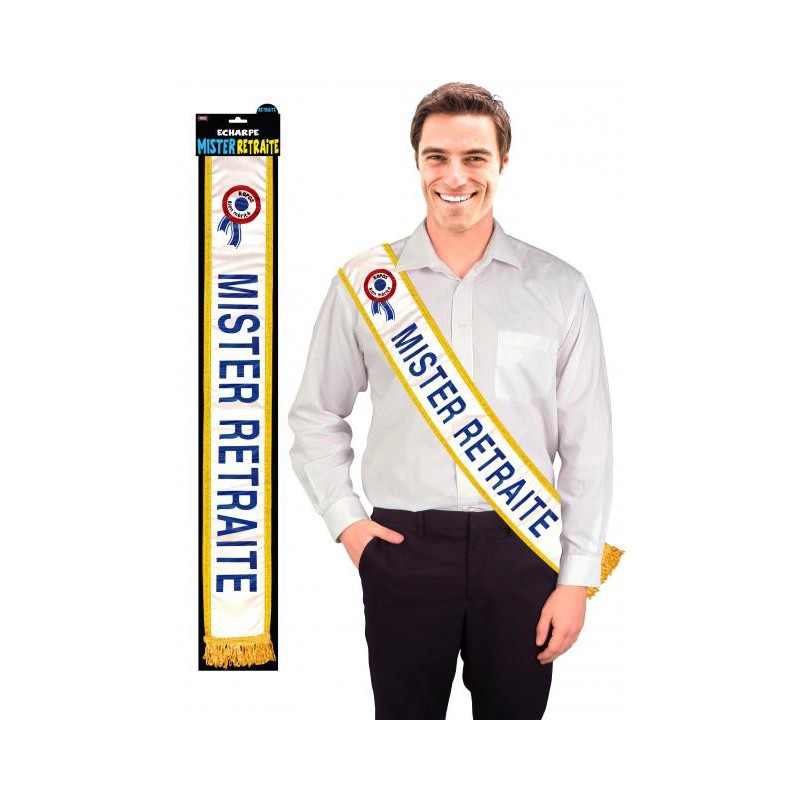 Echarpe Mister Retraite