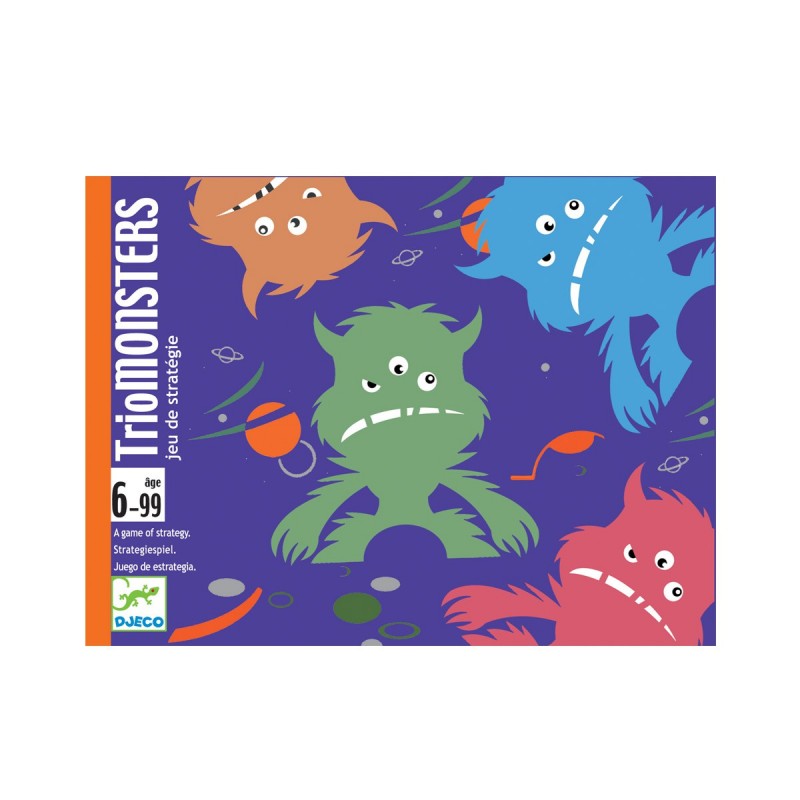 Jeu de Cartes Triomonsters - Djeco Jeu de Cartes Triomonsters - Djeco