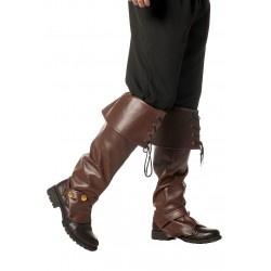 Sur-Bottes Jambières Marron