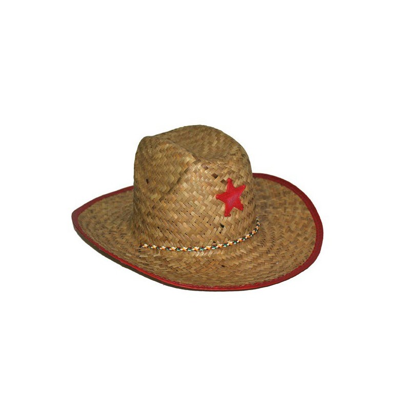 Chapeau de Shérif en Paille