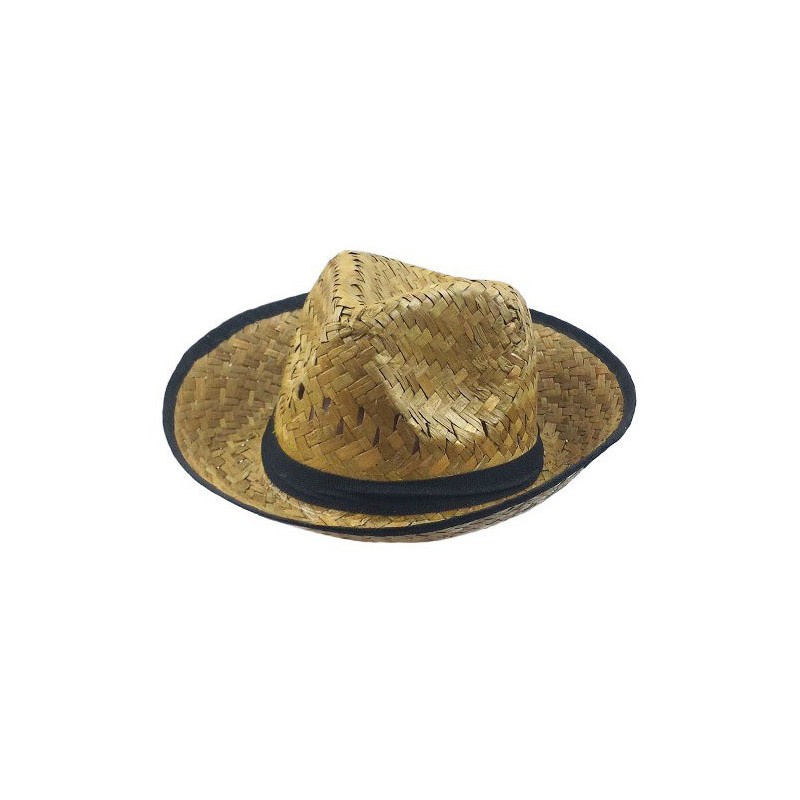 Chapeau en Paille Havana avec Bandeau 