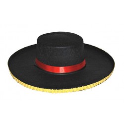 Chapeau Espagnol Galonné