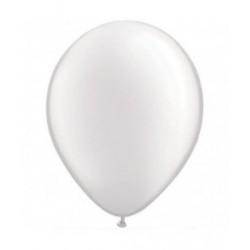 Ballons de Baudruche Perlés Blanc